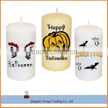 Halloween Theme Candle/Pillar Candle With OEM Picture For Halloween