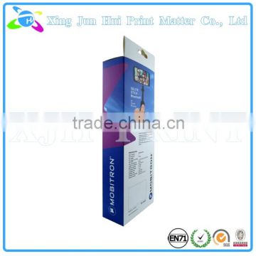 Auto Buttom Packaging Art Paper Box CMYK Color Box