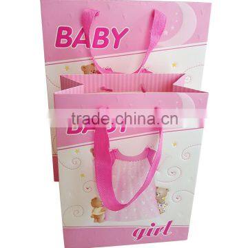 lovely baby gift shopping paper bags