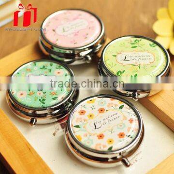 Promtional Printed Round Pill Boxes With Ce