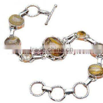 Silver Bracelet Jewelry Box Gemstone Rings Wholesale Trendy Jewellry Bracelets