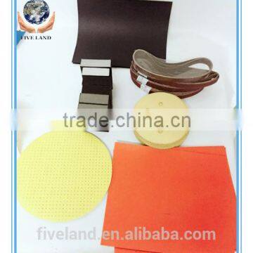 EVA foam sanding block for handle polishing work