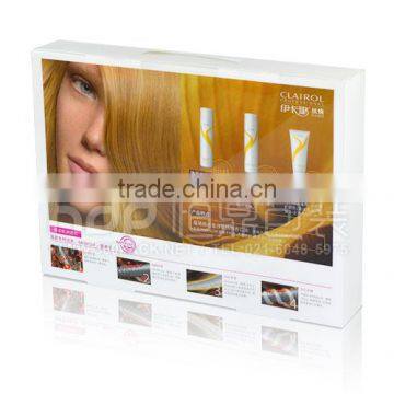 custom plastic packaging box for shampoo,hair care products