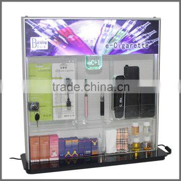 SSW-CA-211 New Design Acrylic Electronic Cigarette Display Stand / Electronic Cigarette Display Racks With Attractive LED Lights photo-4