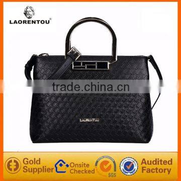 Luxury Design Custom Women Shoulder Messeger Bags Made PU Leather Bag Handbags photo-3