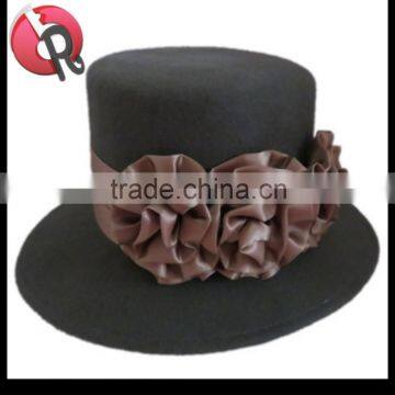 Lady Women Plain Church Hats photo-2