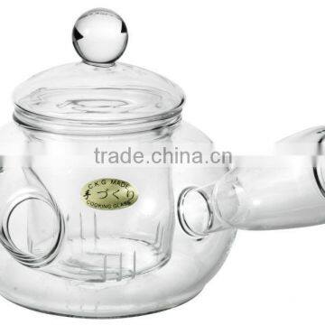 borosilicate glassware clear glass tea kettle