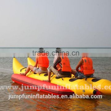 2016 double banana boat 10 persons inflatable banana tube for sale