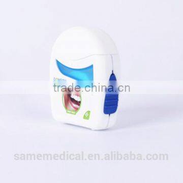 PTFE/ Polyester 50m dental floss dispenser toothpicks use for cleaning