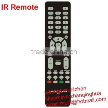 ZF Black 43 Keys IRD-1011 DVD IR Program Remote Control