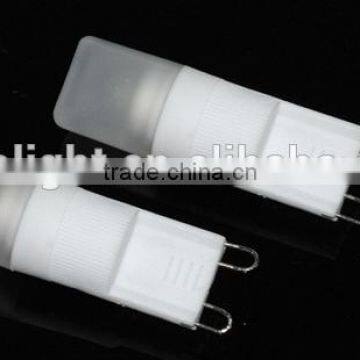 G9 5W AC 220V 240V Ceramic LED Crystal lamp COB 1LEDs Chandeliers Corn LED Bulb Lantern LED lights