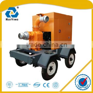 high lift movable diesel sewage water pump 36m3/hr