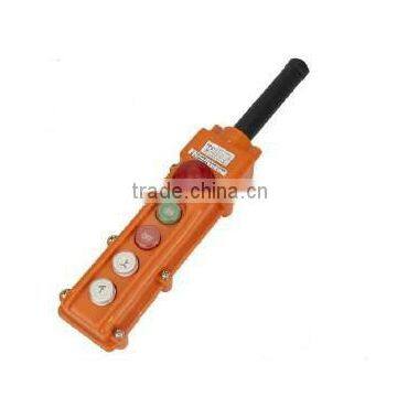 crane switch , 5 buttons electrical hoist switch,remote control switch can be english letter COB-62BH