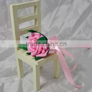 Wedding pink foam rose stick flower for wedding decoration