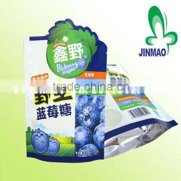 New shape packaging plastic pouch for dry food