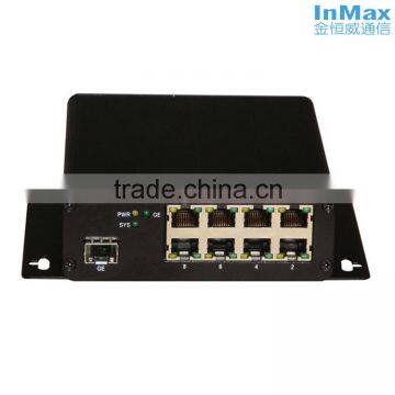 InMax P309A 8+1G PoE Managed Industrial Ethernet Switch