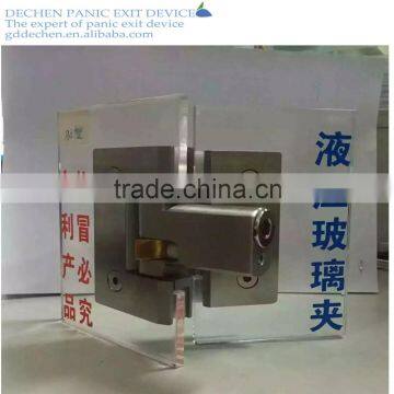 Die-casting Stainless Steel Glass Clamps Hinge / Hydraulic Auto Closing Glass Clamp For Shower Room MADE IN CHINA