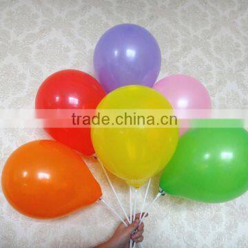 12 inch perfectly round balloons/tonghai hot sell latex round balloons