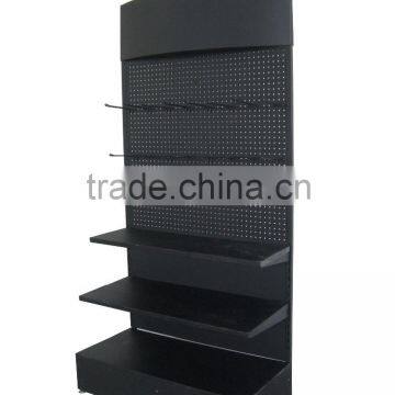 Metal retail floor display stands for promotion