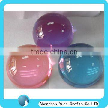 Solid Acrylic Sphere acrylic solid plastic balls color resin sphere