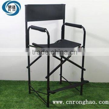 High seat folding director chair