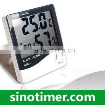 Digital Electronic Thermo Hygro Meter with Clock