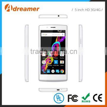 Shenzhen Factory Wholesale 5 Inch HD 3G/4G Low Price Smart Touch Screen Mobile Phone