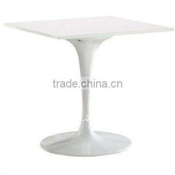 Modern White High Gloss Square Bar table