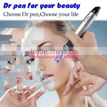 Humanized design beauty salon micro needle skin nurse system dr roller pen/electric auto 12 needle dermapen microneedle machine