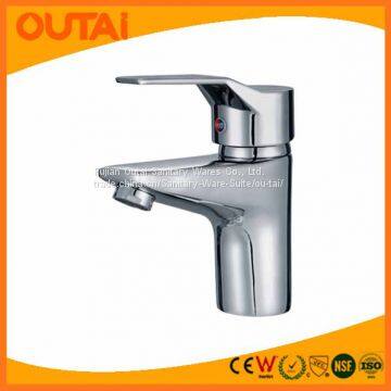 Classical Rectangle Single Hole Kitchen Faucet