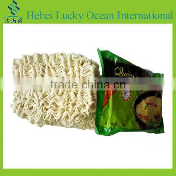 fast low calories instant noodles in bag