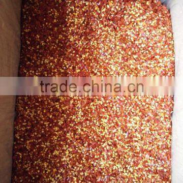 Factory Exporting High Quality Best Price No Sudan Red No Aflatoxin Crushed Red Pepper Flakes from China Top 8 factory Supplier