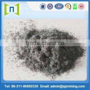 Supply quality chopped steel fiber wool for brake pads friction