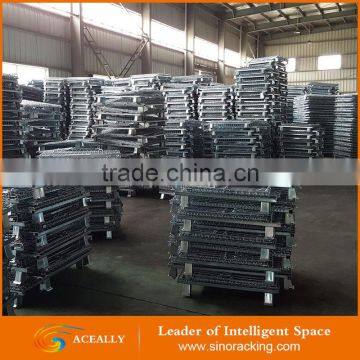 Aceally Industrial Box Pallet for Warehouse, Pallet Container for Storage