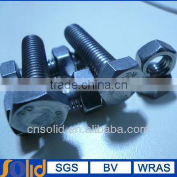 hex bolts and hex nuts SS304