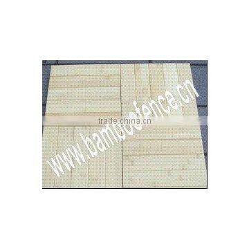 Eco-friendly carbonized woven bamboo flooring