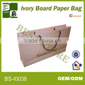 shanghai sanxi packaging paper bag for cloth