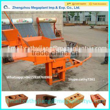 Wholesale price africa manual small interlocking clay brick making machine sale in South America