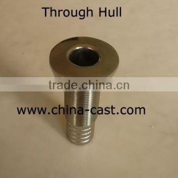 thru hull for hose/ marine hardware