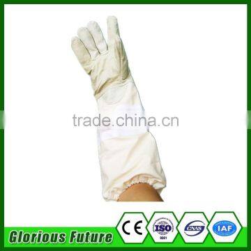 China Best quality goatskin ventilated bee keeping gloves from Glorious-future