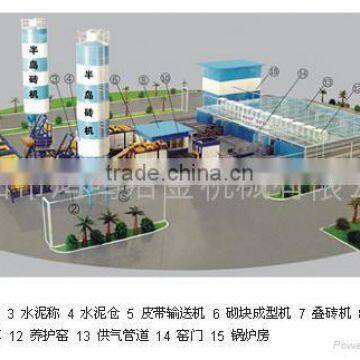 Supply complete unit of brick making production line