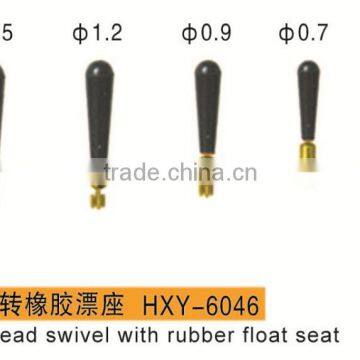 Brass Fishing Head Swivel With Rubber Float Seat photo-2