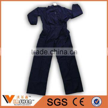 35% cotton cheapest navy blue workwear coverall in stock