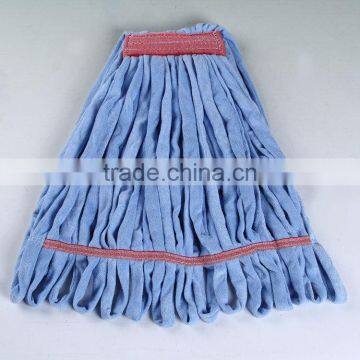 Easy clean microfiber tube mop head