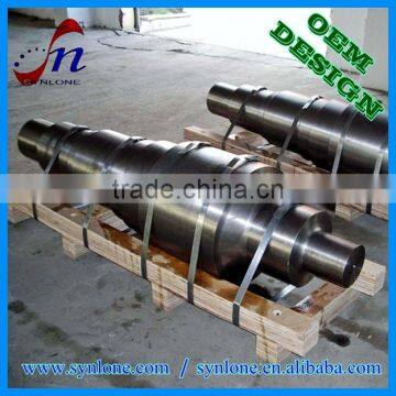 Custom made Steel Forging big shaft for Special machinery