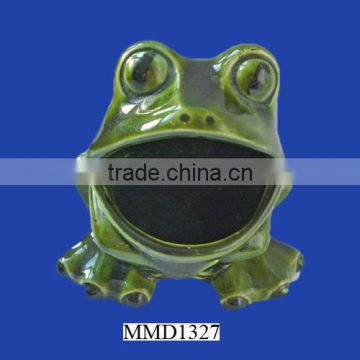 Ceramic frog porcelain soap dish