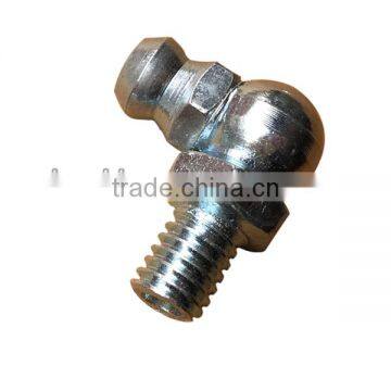 M6x1 Grease Nipple 90 Angle Zinc Plated Steel