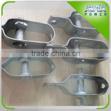 Hydroponics greenhouse wire tightener clamp