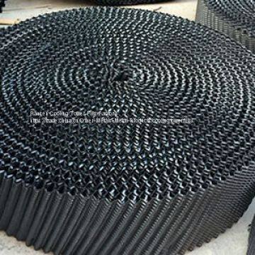 Round cooling tower fills