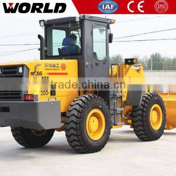 World Brand 3Ton Articulated Mini Wheel Loader With 1.8m3 Bucket Size photo-4